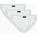 Atlantic Solid 3MP-094 3-pack Briefs White Cene