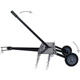 vidaXL česalo za vrtno kosilnico 100 cm | Shoptok.si