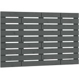  Stensko posteljno vzglavje sivo 106x3x63 cm trdna borovina, (20739322) | Shoptok.si