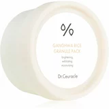 Dr.Ceuracle Ganghwa Rice Granule Pack posvetlitvena vlažilna maska s piling učinkom 115 g
