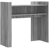  Konzolni stol siva boja hrasta 100x35x90 cm konstruirano drvo | shoptok.hr