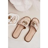 S. BARSKI Women's sandals on flat heel with decorative detail | ePonuda.com