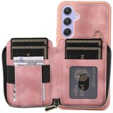 INORCO Za Samsung Galaxy A14 5G/4G usnjena torbica za telefon TPU, torba za kartico z zadrgo, ovitek za telefon s stojalom in trakovi, (22035614) | Shoptok.si