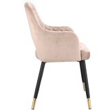 Jumi Borgo žamet oblazinjen stol, (21888389) | Shoptok.si