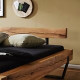 Livetastic postelja iz tramov 180 cm x 200 cm , les barve hrasta | Shoptok.si