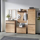 CARRYHOME omara za čevlje antracit, hrast artisan | Shoptok.si