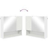 vidaXL Komplet pohištva za kopalnico 4 pcs Bela 61 x 35 x 64 cm | Shoptok.si