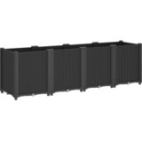  Vrtna sadilica crna 160 x 40 x 53 cm od PP-a | Eponuda.ba