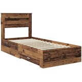  Krevetna konstrukcija Staro drvo 90 x 200 cm Konstruirano drvo | shoptok.hr