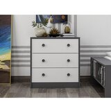 Woody Fashion Life - White, Anthracite AnthraciteWhite Console Cene