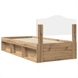  Okvir za krevet Umjetnička hrastovina 75 x 190 cm | shoptok.hr