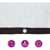 vidaXL Prozorna ponjava z očesci 2x5 m polietilen | Shoptok.si