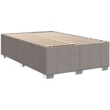 vidaXL Box spring postelja z vzmetnico taupe 120x190 cm blago, (21305272) | Shoptok.si