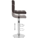 vidaXL Barski stolček rjavo umetno usnje, (20968054) | Shoptok.si
