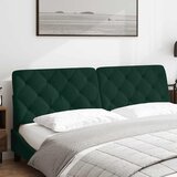  Jastuk za uzglavlje tamnozeleni 180 cm baršunasti | Eponuda.com