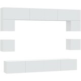  8-dijelni set TV ormarića bijeliod konstruiranog drva | Eponuda.com