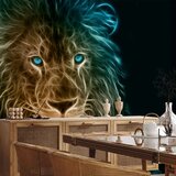  Foto tapeta - Abstract lion 500x350 Vodootporna | shoptok.hr