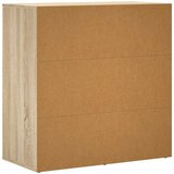  Komoda 2 kom sonoma hrast 79x38x80 cm od konstruiranog drva | shoptok.hr