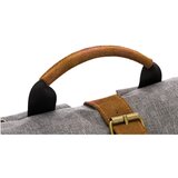 Fillikid torba/ruksak za pelene Rolltop Berlin, crna melange | shoptok.hr