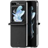Dux ducis Bril - kožna maska za Samsung Galaxy Z Flip5 5G crna | shoptok.hr