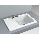 Miraggio granitno pomivalno korito Montreal PKMON65B, bela | Shoptok.si