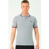 Dewberry T8594 MEN'S T-SHIRT-GREY-2 Cene