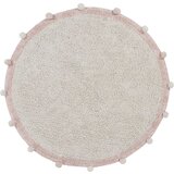 Lorena Canals Krem periv/ručno rađen pamučan dječji tepih ø120 cm Bubbly Vintage Nude – Cijene