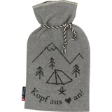 David Fussenegger SILVRETTA termofor "Kopf aus", 2 litra - temno siva | Shoptok.si