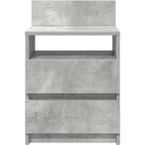  Noćni ormarići 2 kom s 2 ladice betonsko sive boje 40x33x60 cm | shoptok.hr