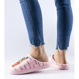 Gemre Pink Soft Frenchfries Slippers | Shoptok.si