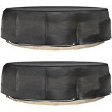 VidaXL Navlake za okruglu ležaljku 2 kom 8 ušica Ø 188 x 50 cm VidaXL Navlake za okruglu ležaljku 2 kom 8 ušica Ø 188 x 50 cm Slike