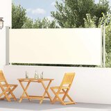  Uvlačiva bočna tenda za terasu 117 x 600 cm krem | shoptok.hr