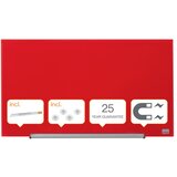 Nobo Stenska steklena tabla Diamond, 55,9 x 99,3 cm, rdeča | Shoptok.si