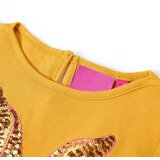  Dječja majica dugih rukava oker 128 | shoptok.hr