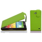 Cadorabo Ohišje, združljivo z LG L90 (1. SIM) v jabolčno zelena - Zaščitni ovitek v obliki flipa iz teksturiranega umetnega usnja, (20558868) | Shoptok.si