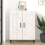  Komoda bijela 69 5 x 34 x 90 cm od konstruiranog drva | shoptok.hr