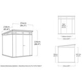 Keter Baštenska kućica Cortina 7x7 CU 255044 | Eponuda.com