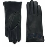 Art of Polo Woman's Gloves rk23389-7 Navy Blue Cene