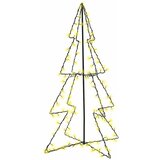  Stožasto božićno drvce unutarnje i vanjsko 160 LED 78 x 120 cm | shoptok.hr