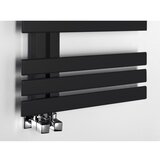 Sapho kupatilski radijator silvana 124x50 cm, mat crne boje | Eponuda.com