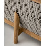 Kave Home Bež/u prirodnoj boji podstavljena vrtna sofa Elunda – | shoptok.hr