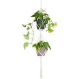 Artevasi Tekstilni lanac za vješanje tegli za cvijeće ø 10 cm (visina 120 cm) Macramé – Cijene