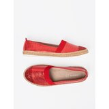 GOODIN Red espadrilles with shiny thread | Shoptok.si