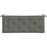  Jastuci za vrtnu klupu 2 kom tamnosivi 120x50x7 cm tkanine | shoptok.hr