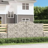  Lučne gabionske košare 7 kom 300x50x140/160cm pocinčano željezo Cijene