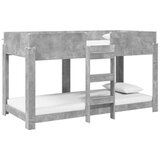  Postelja na vzkraj za otroke Betonsko siva 90 x 200 cm, (5000142089) | Shoptok.si
