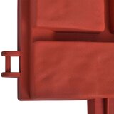 vidaXL Pregrada za trato z vzorcem opek 11 kosov, (20758663) | Shoptok.si