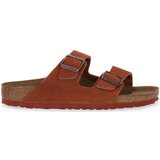 Birkenstock Natikači ARIZONA DESERT BUCK BURNT CLAY Rdeča | Shoptok.si