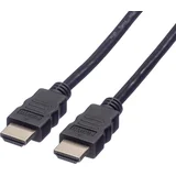 HDMI priključni kabel HDMI-A vtič\, HDMI-A vtič 2.00 m črna 11.99.5681 dvojno oklopljen HDMI kabel, (20419117)