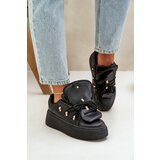 PM1 Women's Sneakers On Platform Black Dolistana Cijene